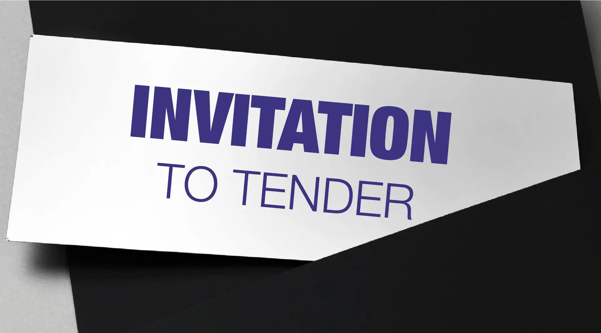 Graphic reading Invitation to Tender