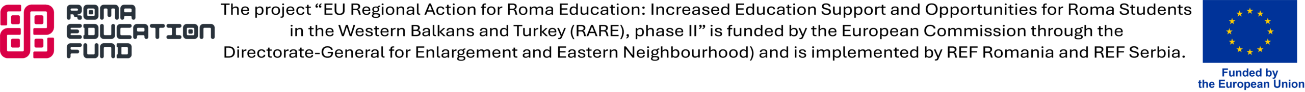 RARE project's footer